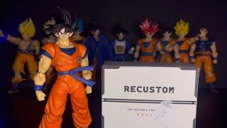 SH FIGUARTS RECUSTOM DESTINED RIVAL & FOE | GOKU | HISTORIC FIRST BATTLE | HEAD SWAPS!!