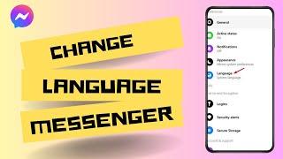 How To Change Language on Messenger Android