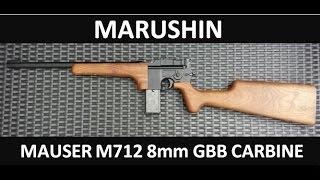 Marushin Mauser M712 Carbine 8mm Blowback  Review [Airsoft]