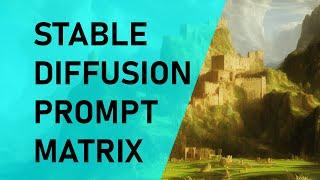 Level Up Your Stable Diffusion (Prompt Matrix)