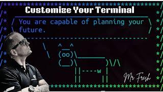 Customize Terminal With Fortune Cowsay Boxes & Lolcat