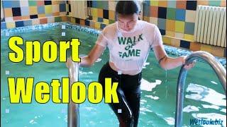 Sport wetlook | Wetlook sport girl