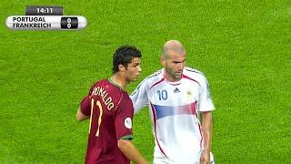 The Day Cristiano Ronaldo & Zinedine Zidane Met For The First Time