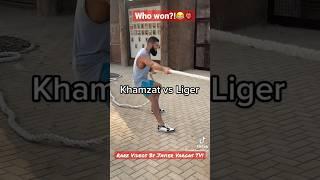 Khamzat Chimaev VS Liger TUG OF WAR! Who Wins?🫨 Rare Videos by Javier Vargas TV! UFC FIGHTER CLIP