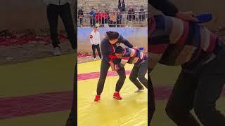 Intense Mixed Wrestling: Limited Edition Female Man Triumphs Over Master Uncle! 