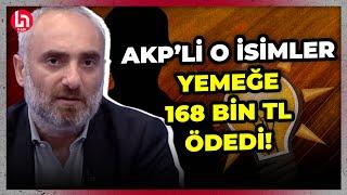 Erdoğan'ın danışmanı ve AKP'li yönetici yemeğe 168 bin TL ödedi! İsmail Saymaz isyan etti!