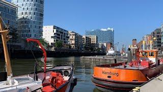 Walking Tour of Hamburg, Germany  Speicherstadt & HafenCity (Warehouse District)