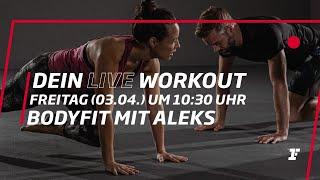 Fitness First Live Workout - BodyFit mit Aleks