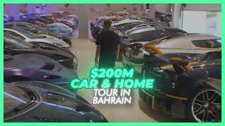 Insane House Tour With A $150M Car Collection! #carcollection #luxurycars #bahrain