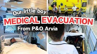 Being Medically Disembarked  P&O Cruise ARVIA | Cruise Holiday Disaster 2023