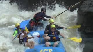 Upper Gauley White Water Rafting - EXTREME WIPEOUTS!!! - Full Video