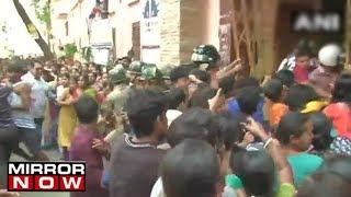 Parents protest in school over molestation turns violent in Kolkata