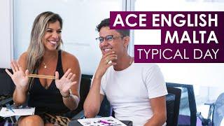 Typical day at ACE English Malta 