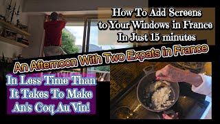 AMERICAN EXPATS VS FRENCH WINDOWS & A CULINARY ADVENTURE...AND ERIC CLAPTON - ALL IN A DAY!