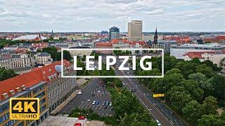 Leipzig , Germany  | 4K Drone Footage (With Subtitles)