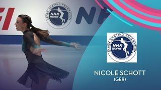 Nicole Schott (GER) | Women FS | NHK Trophy 2021 | #GPFigure