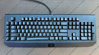 RELAXING DIY RAZER BLACKWIDOW ULTIMATE KEYBOARD TEARDOWN, FULL CLEAN AND INSIDE TUTORIALS