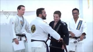 David Tepper Promoted to Brown Belt in Brazilian Jiu Jitsu at Yamasaki Academy