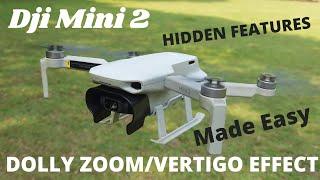 Dji Mini2 Dolly Zoom| How To Dolly Zoom? Hidden Feature #dji