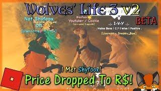 Roblox - Wolves' Life 3 v2 BETA - PRICE DROPPED! #30 - HD