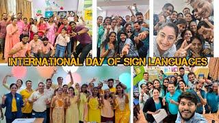 INTERNATIONAL DAY OF SIGN LANGUAGES | AYJNISHD MUMBAI #mumbai #international #video