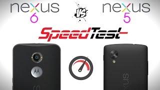 Nexus 6 vs Nexus 5 - Speed Test (Interesting Results)