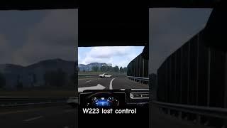 W223 lost control #shorts #csgo #ets2 #ets2mods #ets2mp #ets2game #авария #eurotrucksimulator2