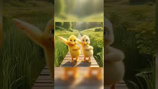 Duck video dance 🩰 a rum sum sum #shortvideo #trendingshorts #viralvideo #comedy