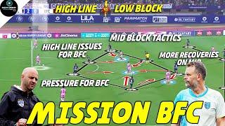 ഒഡീഷ എങ്ങനെ BFC-യെ പൂട്ടി  High Line vs Low/Mid block Tactics in football | Kerala Blasters | ISL