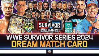 WWE Survivor Series 2024 - Dream Card [v3]