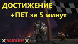 СКРЫТОЕ ДОСТИЖЕНИЕ + СЕКРЕТНЫЙ ПИТОМЕЦ В WORLD OF WARCRAFT ГАЙД ОТ БАСУРАЯ | RAIDLINE