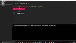 Node JS Tutorial for Beginners #9 - Reading & Writing Files (fs)