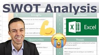 How to Make SWOT Analysis in Excel (with BEST Prompting Questions)