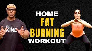 Home Fat Burning Workout - No Equipment | Yatinder Singh