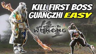 How to defeat First Boss EASY | Black Myth: Wukong (Guangzhi)