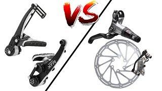 V-BRAKE -VS- DISC BRAKE / Какие тормоза лучше?