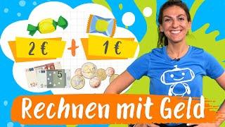 Rechnen mit Geld in Klasse 1 – einfach erklärt | Mathematik | Silicon Valley Kids