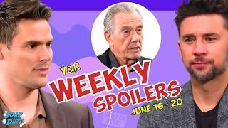 Young and Restless Weekly Spoilers June 16-20: Adam Defies Dad & Dumas ID Revealed | Soap Dirt