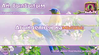 Караоке - "Ай былбылым" Татарская Народная песня| Tatar Folk Song Nightingale Karaoke