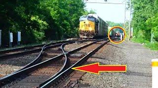 CSX Train Was Switching Then This Happened! Amtrak Honks Horn at My Live Cam + More Trains