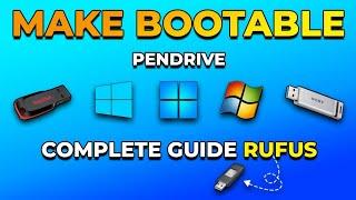 Make BOOTABLE PENDRIVE Using RUFUS