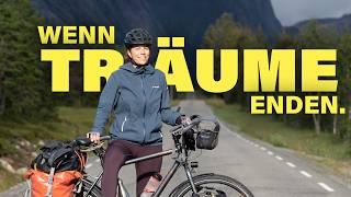 Wir haben zwei Mal versucht, mit dem Fahrrad nach Neuseeland zu fahren.