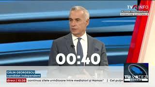 Apariție televizată la TVR Info - Călin Georgescu #CG11 #pace