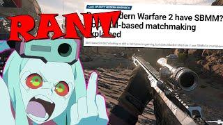 THE SBMM RANT (Modern Warfare 2)