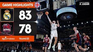 Real Madrid - Baskonia (83-78) GAME HIGHLIGHTS | Liga Endesa 2024-25