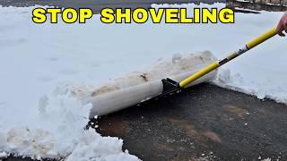 The Ultimate Snow Shovel - SnowPlow Snow Pusher