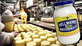 How Mayonnaise is Made | How Hellmann's Real Mayonnaise is made in Factory