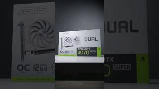 Asus Dual RTX4070 Evo White #asus #asusgaming #gaming #gamer #tech #trending #pc #pubg #aasakooda