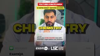  YEAR 11’s Smash GCSE Chemistry Paper 2 with ExamQA’s night-before LIVESTREAM! #chemistry #chem