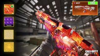 Free Mythic Ak117 Lava Remix All Completionist Camos & Seasonal Camos Inspection CODM - COD Mobile